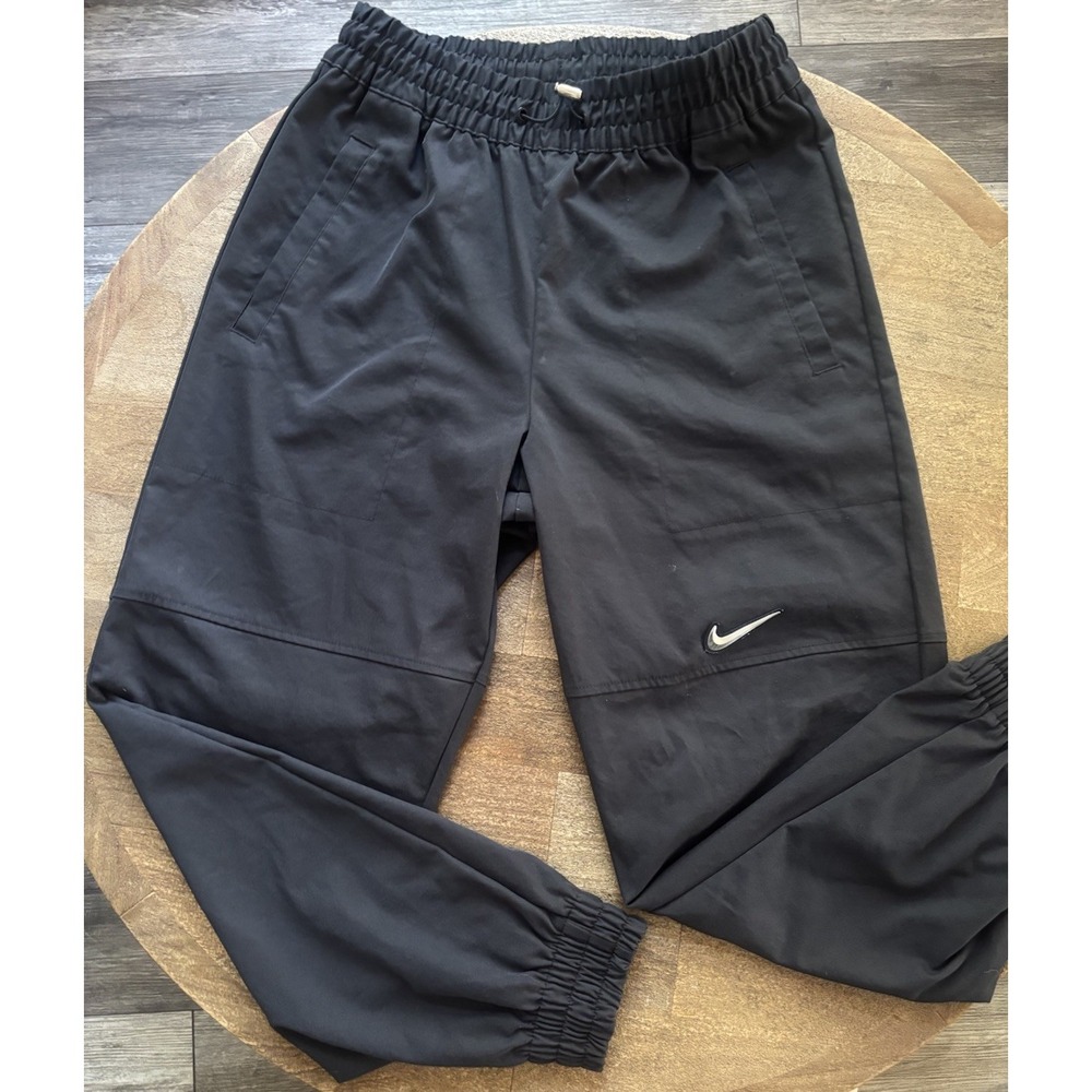 Nike Pants Womens Small Joggers Sportswear Metallic Swoosh CZ8909-010